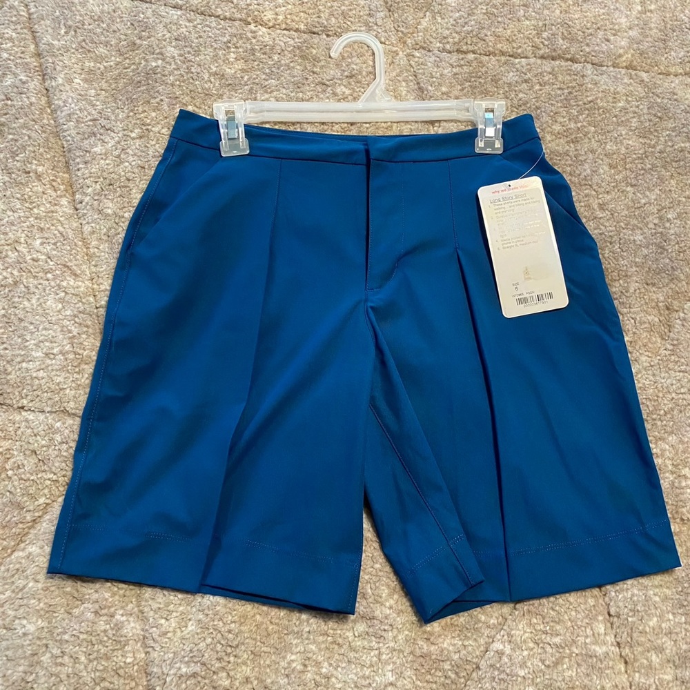 Lululemon - NWT Blue Shorts - Picture 6 of 9